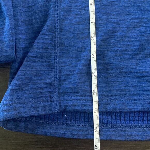 Old Navy medium active 3/4 zip hoodie blue women’s - Picture 7 of 7